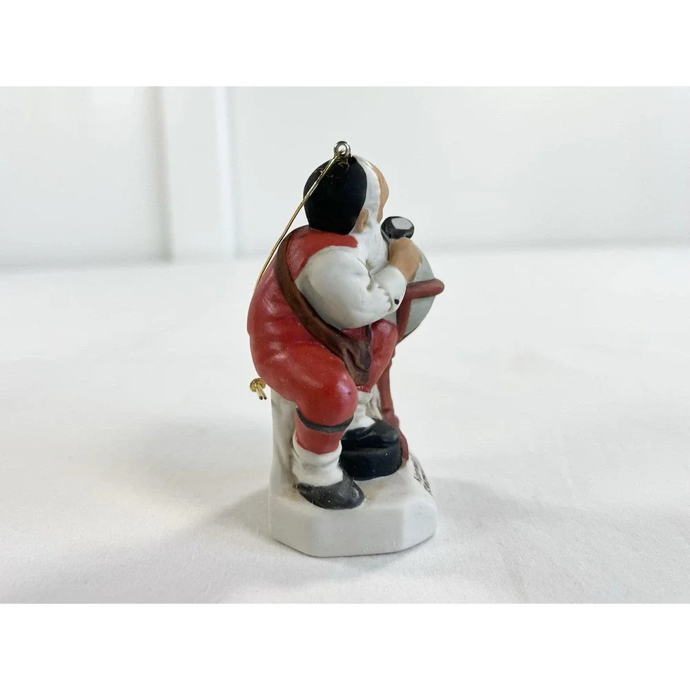 Vtg 1981 Norman Rockwell Santa Globe Ornament Santas Good Boys Dave Grossman - Picture 4 of 10